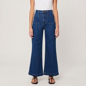 Rollas : Eco ruby Blue Sailor Wide leg jeans